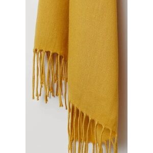 Scarf Fringe Soft & Cozy Golden Yellow